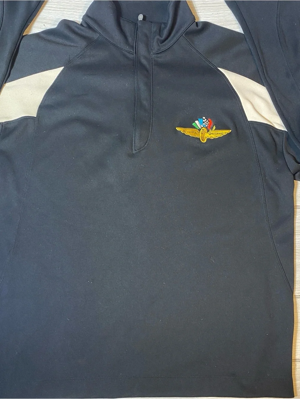 Nike Golf Indianapolis Motor Speedway 1/4 Zip Pullover Jacket Black Men’s Small